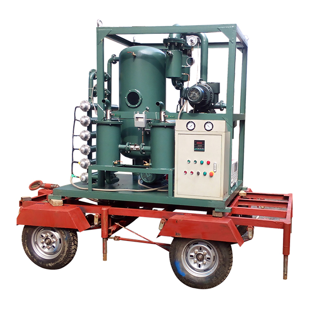 Series ZYD-S trailer na nilagyan ng open type na vacuum insulating oil purifier