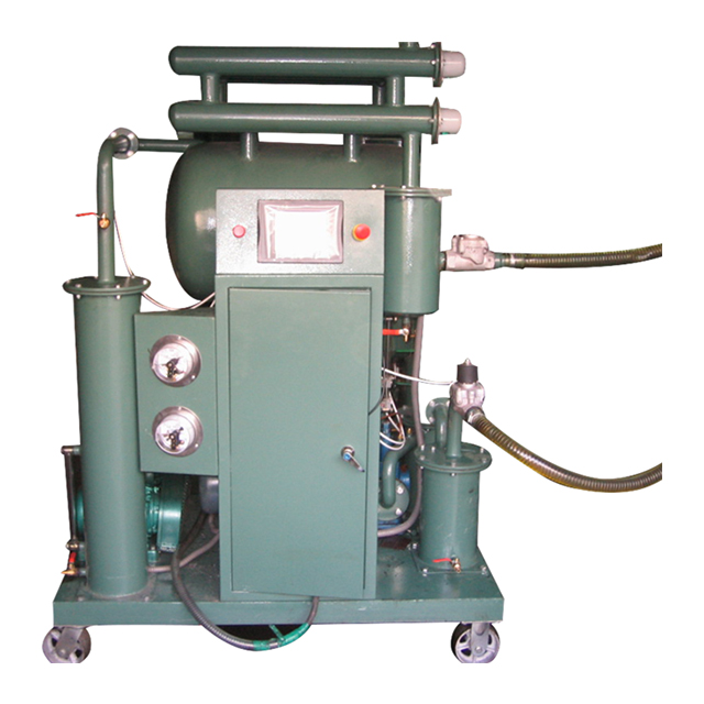 Kinokontrol ng ZY-A PLC ang ganap na awtomatikong vacuum transformer oil purifier