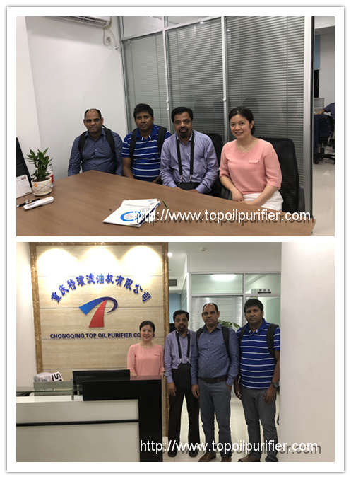 Oil Centrifuging Machine Acceptance ng Bangladesh BPDB