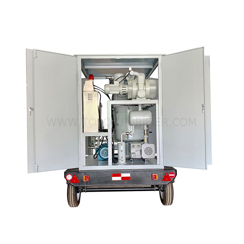 ZYD-M Outdoor Mobile Transformer Oil Purification Plant