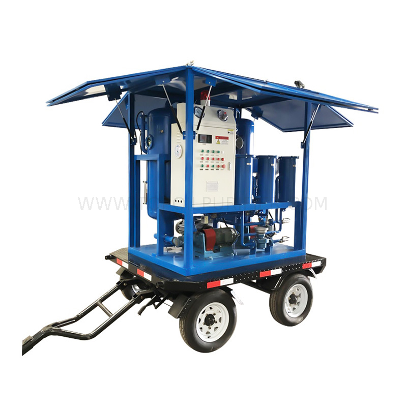 ZYD-IM Outdoor Mobile Transformer Oil Reconditioning Machine