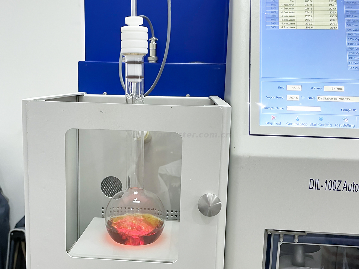 ASTM D86 Automatic Distillation Range Tester DIL-100Z