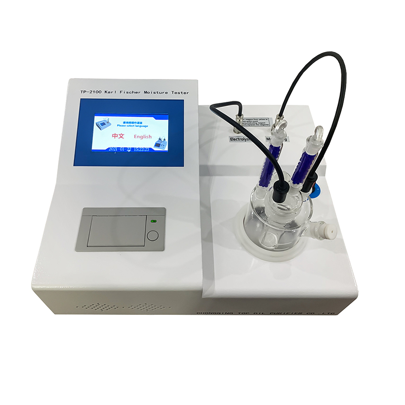 GB7600 Ganap na Awtomatikong Karl Fischer Water Content Tester TP-2100