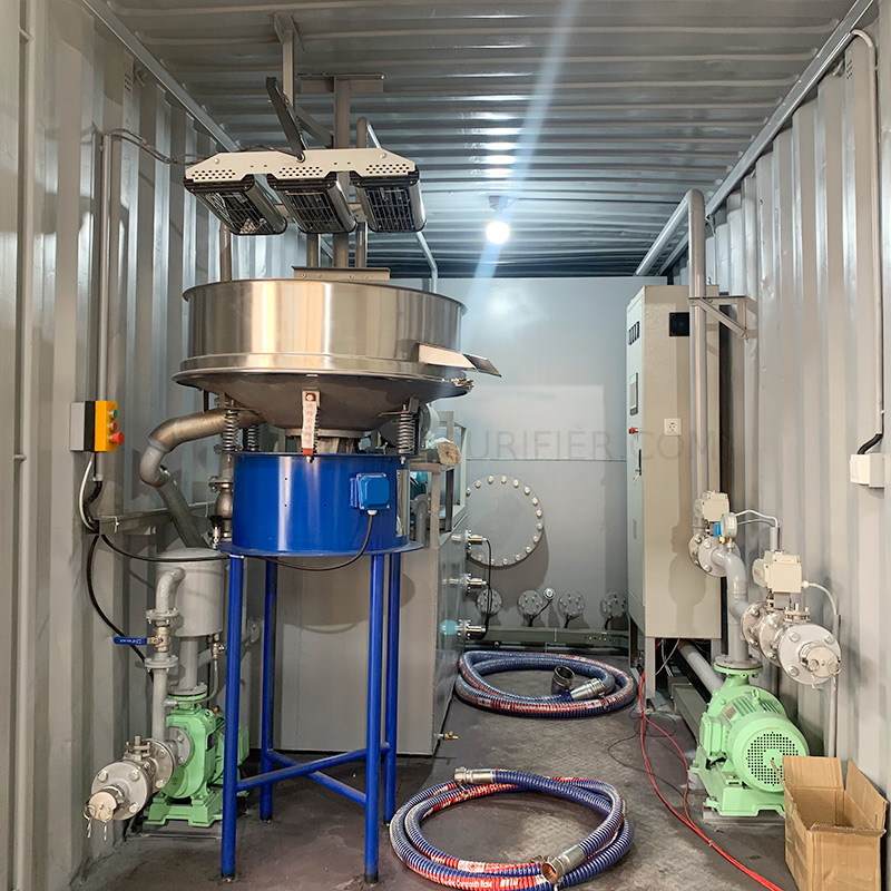 ZYD-IT Transformer Oil Regeneration System na may Container