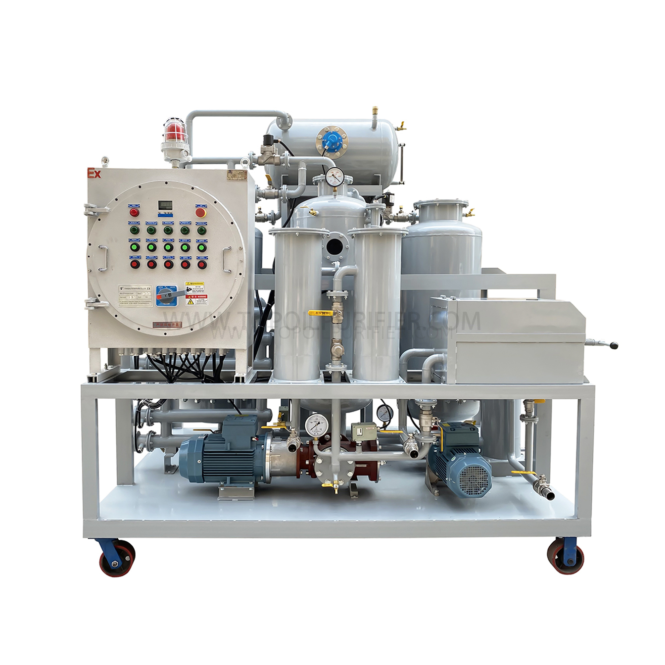 TYR-Ex Diesel Fuel Oil Purification at Discolorization Machine