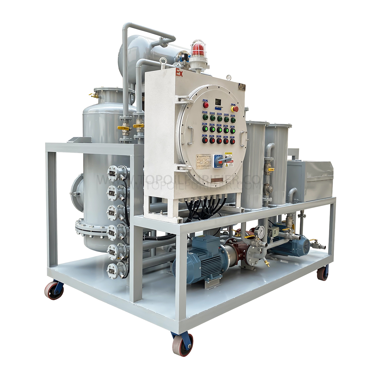 TYR-Ex Diesel Fuel Oil Purification at Discolorization Machine