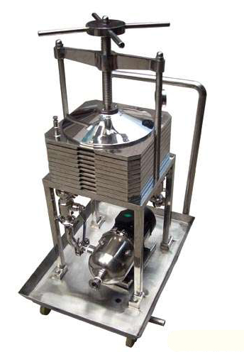 Serye BAS Portable Type Stainless Steel Filter Press