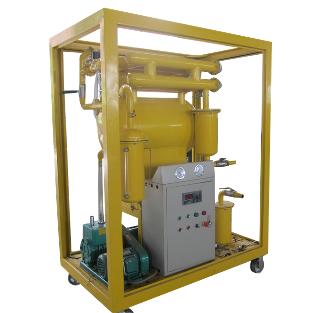 Nilagyan ng ZY-S trailer ang open type na vacuum insulating oil purifier